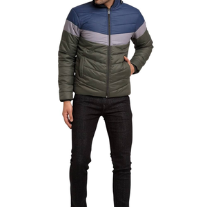 Chaqueta Acolchada de Invierno para Hombre, con Capucha, Reversible, Impermeable, con Cuello Alto, Diseño de Alta Calidad, Venta al Por Mayor - Product Image 1