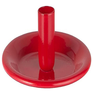 Christmas Candle <b>Holder</b> for Thin Taper <b>Candlestick</b> <b>Holder</b> Red Wedding Living Room Christmas Party Wreath Decoration - Product Image 1