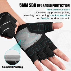 Gants de vélo en gros, fabricant OEM, gants de cyclisme haut de gamme avec marquage personnalisé, emballage de vente au détail et approvisionnement en gros - Product Image 2