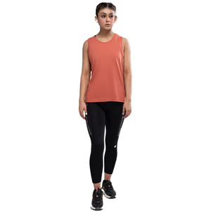 Débardeur de sport personnalisé pour femme, tissé, respirant, haute qualité, pour gym et yoga, dos ouvert, logo avant, vente en gros OEM - Product Image 4