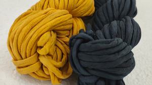 Handmade Recycled <b>100</b>% Cotton Sari <b>Silk</b> Ribbon Cords Coated Eco-Friendly Braided Cord <b>Yarn</b> Boho DIY Craft Supplies for Shoes - Product Image 4