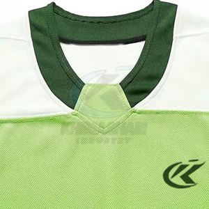 Camiseta de Hockey sobre Hielo de Manga Corta, 100% Poliéster, Transpirable, para Hombre Adulto, Color Sólido, para Entrenamiento - Product Image 6