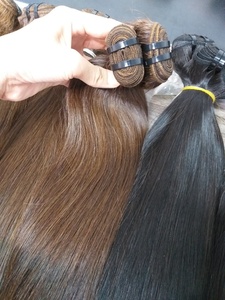 Extensions de cheveux Zenohair 2026 de haute qualité, 100% cheveux humains vietnamiens, avec la couche cuticulaire intacte, tissées à la machine, 100g/paquet. - Product Image 2