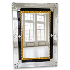 Classic Venetian Baroque Wall <b>Mirror</b> Premium Antique Decorative | Accent Glass <b>Mirror</b> for Living Room Hallway Home Decor - Product Image 2