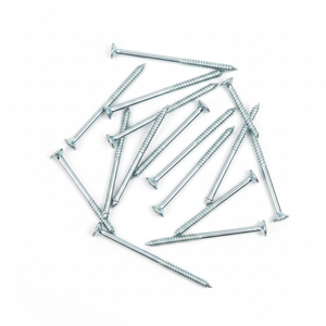 Double Ended Metric/Inch Wood <b>Screws</b> M6-M12 Diameter Slotted Head Partial Thread Class 4.8 6.8 Zinc Plated Carbon Steel DIN PDC - Product Image 1