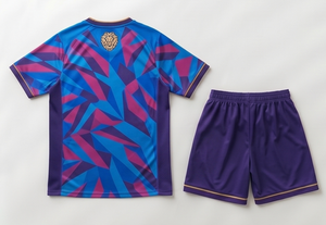 Conjunto de Uniforme de Fútbol Juvenil, Camiseta Deportiva de Manga Corta y Pantalones Cortos, Ropa de Entrenamiento de Fútbol - Product Image 2