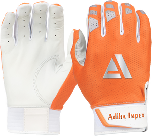 Guantes de Béisbol de Cuero de Alta Calidad, Cierre de Gancho y Bucle, Antideslizantes, Soporte Flexible para las Manos, Protección Acolchada en la Palma - Product Image 1