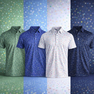 High Quality Men's Summer Polo <b>Shirt</b> Casual <b>T</b>-<b>Shirt</b> Short Sleeves Digital Printed Pattern Golf Polo <b>Shirt</b> - Product Image 2