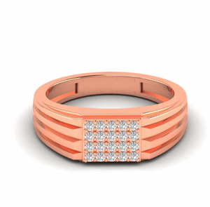 Luxury <b>Man</b> <b>Rings</b> Engagement Wedding 925 Sterling Silver 1 Carat Moissanite Diamond 9k Gold <b>Ring</b> from Manufacturer - Product Image 4