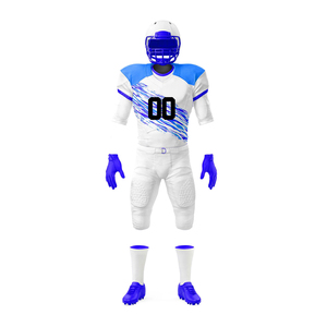 High Quality 12 Panel American Football Jerseys and <b>Padded</b> Pants Custom Team Wear Uniform OEM ODM Manufacturer - Product Image 3