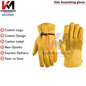 Gants de travail directement de l'usine, gants de sécurité à forte adhérence pour les constructeurs, les mécaniciens et les équipes d'entrepôt, vente en gros OEM - Product Image 4