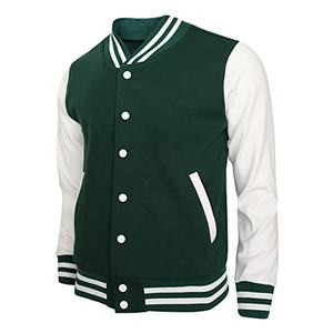 Chaqueta de alta calidad para hombre, chaqueta masculina personalizada con mangas de cuero, estilo universitario, 2022 - Product Image 1