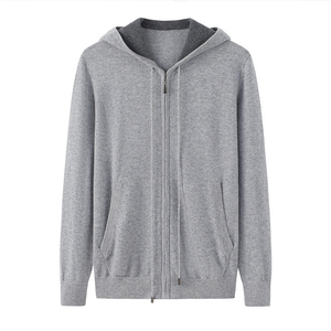Sudaderas con Capucha de Alta Calidad para Hombre, Sudaderas Casuales con Cierre, 100% Algodón, Estampado de Silicona, Color Liso, Corte Regular, Mangas Largas - Product Image 5