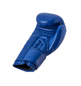 Gants de boxe en cuir beige avec fermeture Velcro, design respirant pour l'entraînement des adultes - Product Image 4