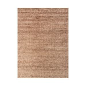 Alfombra Rectangular Beige de Viscosa Tejida a Mano, Elegante Alfombra Decorativa a Precio de Mayoreo - Product Image 1
