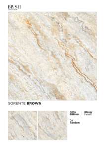 Azulejo de porcelana uniforme y brillante de 60x60 cm desarrollado para proporcionar una reflexión de suelo sin interrupciones y una armonía superficial contemporánea. - Product Image 4