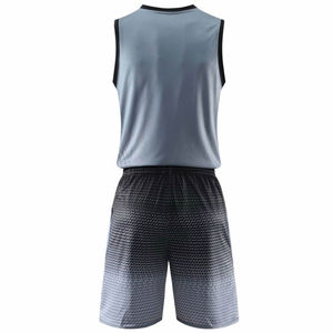Fully Customized <b>Printing</b> Latest Collection Basketball Uniform Reasonable Prices Regular Length Basketball Uniform - Product Image 2