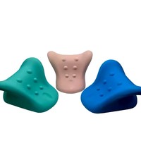 Attelle cervicale ergonomique en forme de C pour soulager la douleur, dispositif de traction cervicale pour la relaxation musculaire, oreiller de soutien cervical pour dormir en 8 minutes