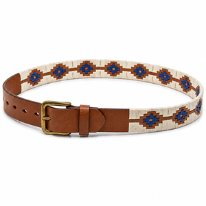 Cinturón de Cuero Vacuno Estilo Gaucho Argentino, Diseño Moderno, Hebilla de Latón Macizo, Cuero Genuino, Personalizable - Product Image 3