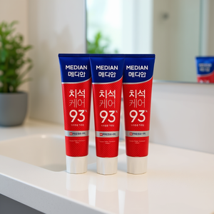 Dentifricio Median Max Fresh (120g) Rosso con Polvere di Perle, Prodotto Premium per l'Igiene Orale - Product Image 3