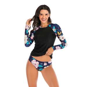 Camiseta de natación de secado rápido con protección UV para hombre y mujer, manga larga, para surf y deportes acuáticos. - Product Image 6