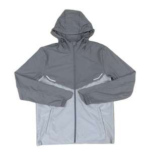 Custom Logo Men's Waterproof Windbreaker <b>Jacket</b> Lightweight Hooded Sportswear Windproof Outdoor <b>Running</b> Rain Coat Casual Wear - Product Image 3
