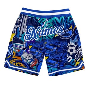 Shorts décontractés pour hommes en gros, personnalisables avec logo, shorts d'été streetwear légers et respirants en mélange de coton, fabricant OEM ODM - Product Image 5