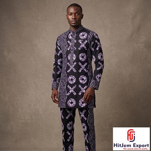 Custom African Wax Print Cotton Fabric Ankara Kitenge Logo Print OEM ODM Textile Manufacturer Customized Fabric Production - Product Image 2