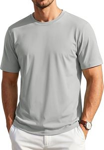 NEXT GARMENTS T-shirts pour hommes coupe classique UPF 80+ à manches courtes col rond doux légers décontractés basiques pour l'été - Product Image 6