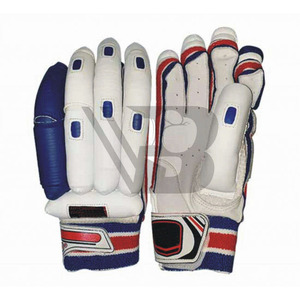 Venta Directa de Fábrica: Guantes de Bateo de Cuero Profesionales de Alta Calidad para Jugadores de Cricket, Ideales para Partidos de Cricket - Product Image 1