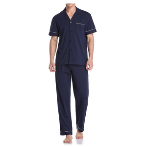 Vêtements de nuit en soie de luxe sur mesure, de haute qualité, pour hommes et femmes, manches courtes, ensemble haut et short en satin doux, 2 pièces - Product Image 1