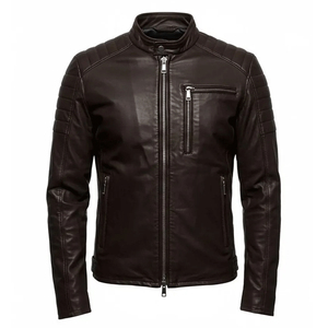 Wholesale Motorcycle Leather <b>Jacket</b> Best Design Protective Biker <b>Racing</b> Wear New Slim Fit Plain Motorbike Leather <b>Jacket</b> - Product Image 1
