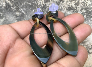 Pendiente de cuerno de buey de vaca con diseño de tamaño personalizable de la mejor calidad, cuerno de búfalo con estilo Natural de Falak World Export - Product Image 5