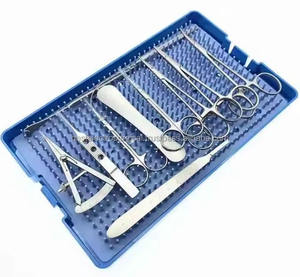 Juego de Instrumentos Quirúrgicos Ortopédicos de Acero Inoxidable Reutilizables de Precisión, Tijeras, Portaagujas, Pinzas Hemostáticas Manuales - Product Image 5