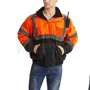 Veste de sécurité de haute qualité, veste de sécurité haute visibilité, veste de sécurité en matière optimale pour hommes, vente en ligne - Product Image 5