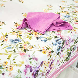Gardenia Tablecloth Elegant <b>Tablecover</b> for Home and Event Decor - Product Image 3