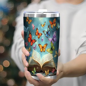 Stainless Steel Tumbler 20oz Double Wall Sublimation Blank Travel <b>Cup</b> For Personalization And Custom Design - Product Image 3