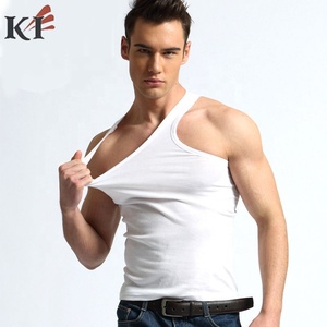 KEVEN IMPEX Summer Fashionable 100% Cotton <b>Knitted</b> Eco-Friendly Breathable Quick Dry Casual O-Neck <b>Tank</b> <b>Top</b> Men Fitness Wear - Product Image 5