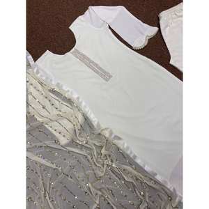 Ensemble de costume de travail élégant à coutures fantaisistes et à motifs rivetés pour femmes, magnifique pour un usage quotidien - Product Image 3