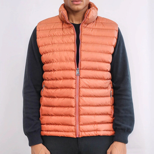 Chaleco Acolchado Profesional Personalizado al por Mayor para Hombre, Chaqueta de Invierno/Otoño con Relleno de Plumón, Cierre de Cremallera, Servicio OEM - Product Image 2
