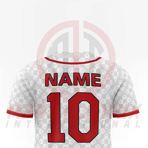 Camiseta de béisbol sublimada personalizada para equipos, con logotipo y diseño personalizados, para venta en línea. - Product Image 4