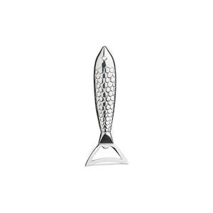 Ouvre-bouteille en métal en forme de poisson, finition chromée, bars, restaurants, service de boissons commercial, ouverture de bouchon de bouteille, utilisation d'ouvre-bouteille - Product Image 1