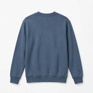 Sweat-shirt unisexe à col rond en molleton de coton épais, imprimé graphique personnalisé, style streetwear, tendance Y2K, manches longues. - Product Image 2