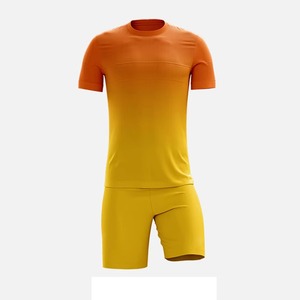 Nouvelle conception de maillots de football en polyester personnalisés, dernière conception de maillot de football uni respirant sublimé sur mesure 2026 - Product Image 1
