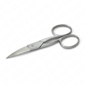 Ciseaux à ongles professionnels en acier inoxydable, lames courbées pointues et affûtées, outil de précision pour la coupe des sourcils et des poils du visage, outil de manucure - Product Image 4