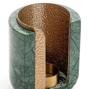 Moroccan Style Geometric Pattern Incense Burner With Metal <b>Lid</b> Aromatic Censer All Season Use bakhoor <b>pot</b> - Product Image 2