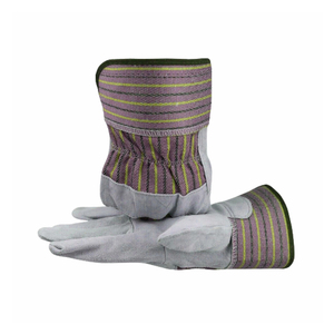 ถุงมือหนังวัวคุณภาพพรีเมียม ป้องกันการบาด ทนความร้อน ถุงมือป้องกันเพื่อความปลอดภัย ถุงมือหนังสำหรับงานก่อสร้าง - Product Image 2