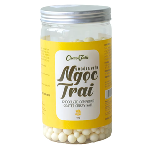 Bolas Crujientes de Chocolate Blanco HALAL para Decoración de Pasteles, Fabricante de Productos de Panadería, Venta de Servicios OEM/ODM, Proveedor de Exportación - Product Image 1