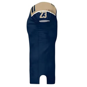 Uniforme de football américain fabriqué directement en usine pour hommes 2026 – Ensemble respirant sur mesure sublimé, grandes tailles, 100 % polyester - Product Image 4