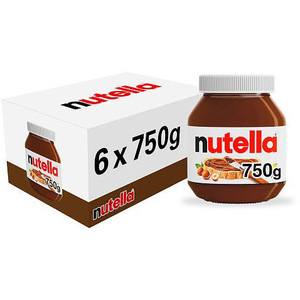 Nueva Crema de Avellanas y Cacao Nutella 750g, Clásica, Dulce, Ideal para el Desayuno, Venta al por Mayor - Product Image 2